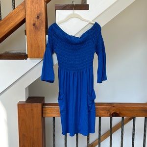 Cute blue dress or swim cover!